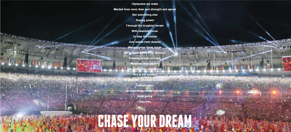 Bridgestone Chase Your Dream Manifesto Bridgestone Chase Your Dream Manifesto
