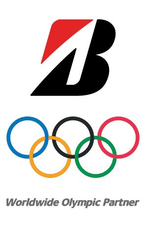 Bridgestone B Mark Olympic Vertical Logo Bridgestone B Mark Olympic Vertical Logo